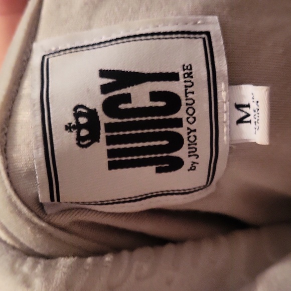 Juicy Couture zip up sweat shirt - Picture 3 of 3